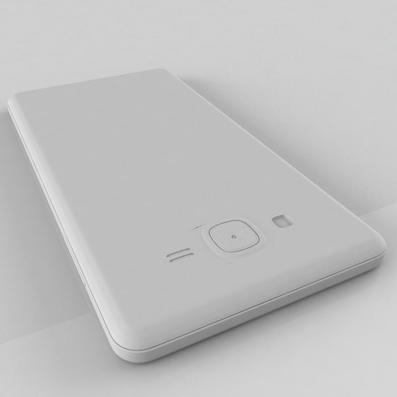  Samsung Galaxy On5 Gold 3D model_7