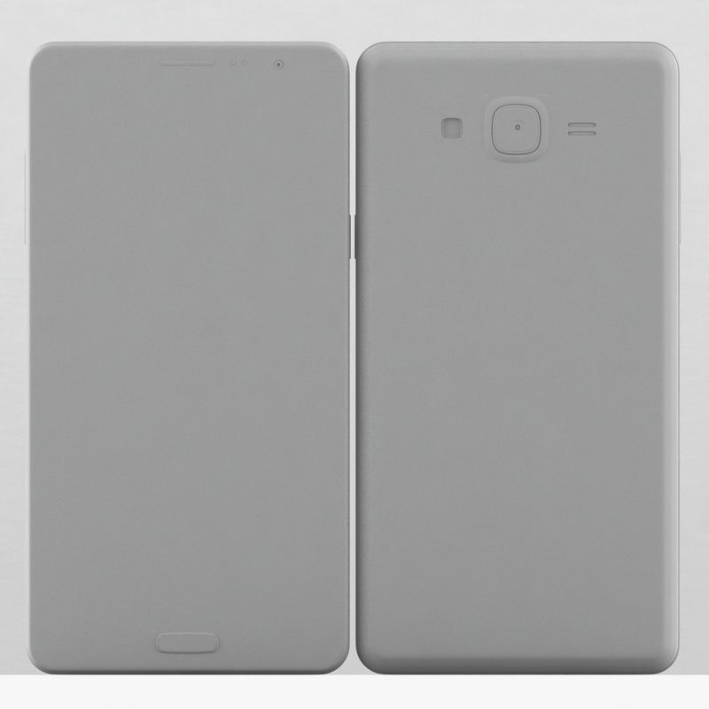  Samsung Galaxy On5 Gold 3D model_9