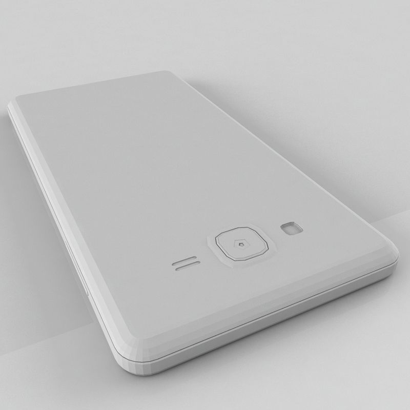  Samsung Galaxy On5 Gold 3D model_6