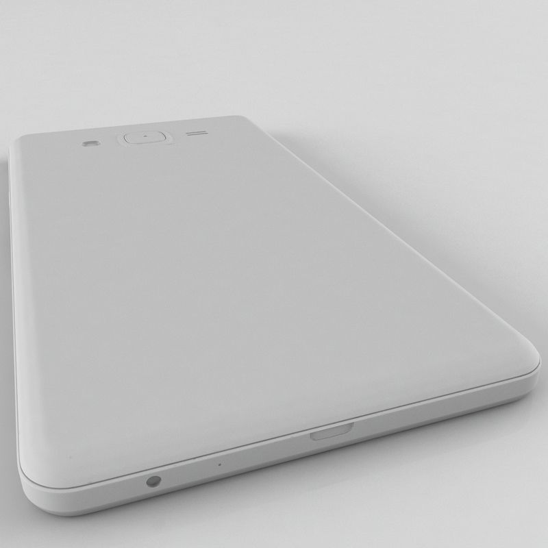  Samsung Galaxy On5 Gold 3D model_8