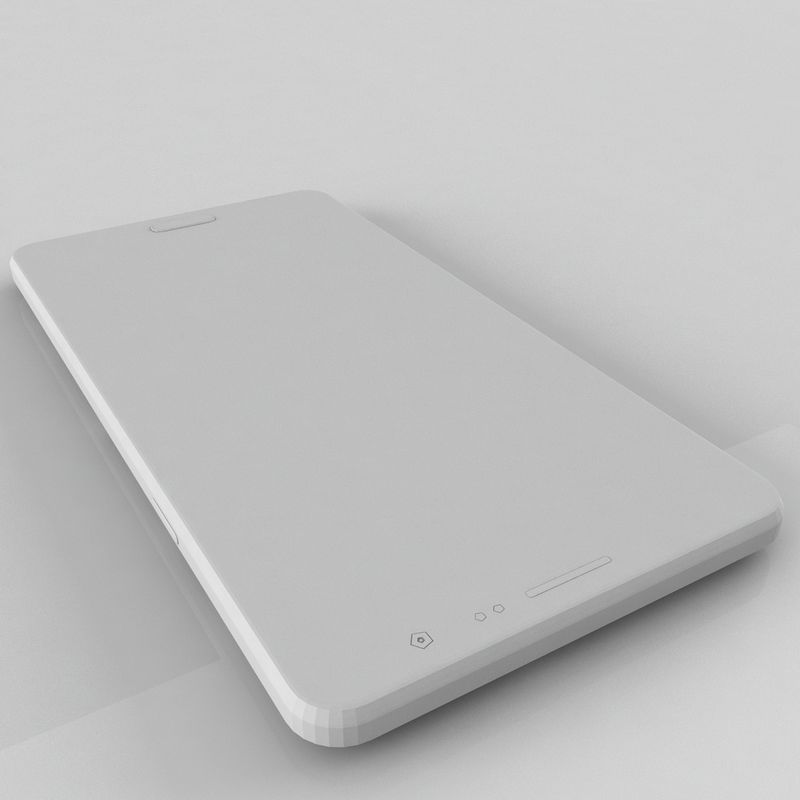  Samsung Galaxy On5 Gold 3D model_12