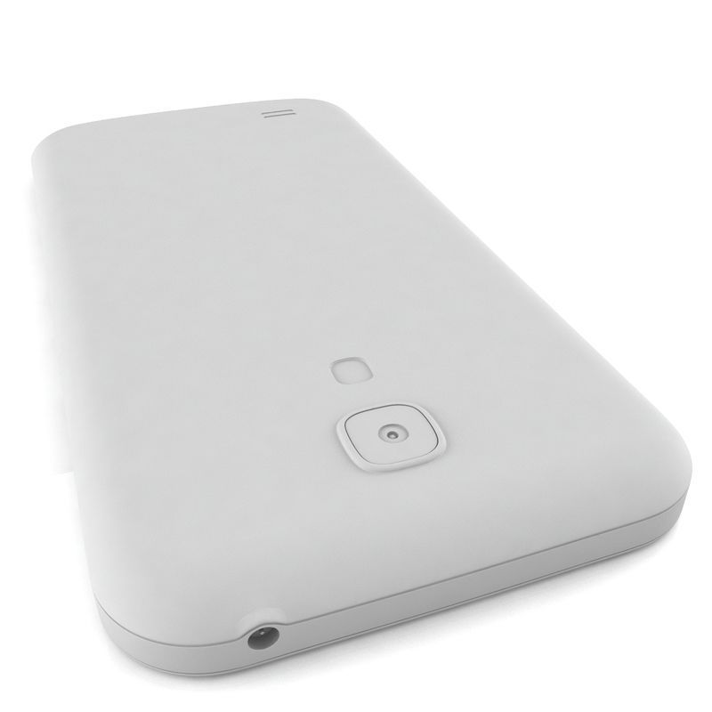 Samsung Galaxy S4 mini I9195I  black whita 3D model_9