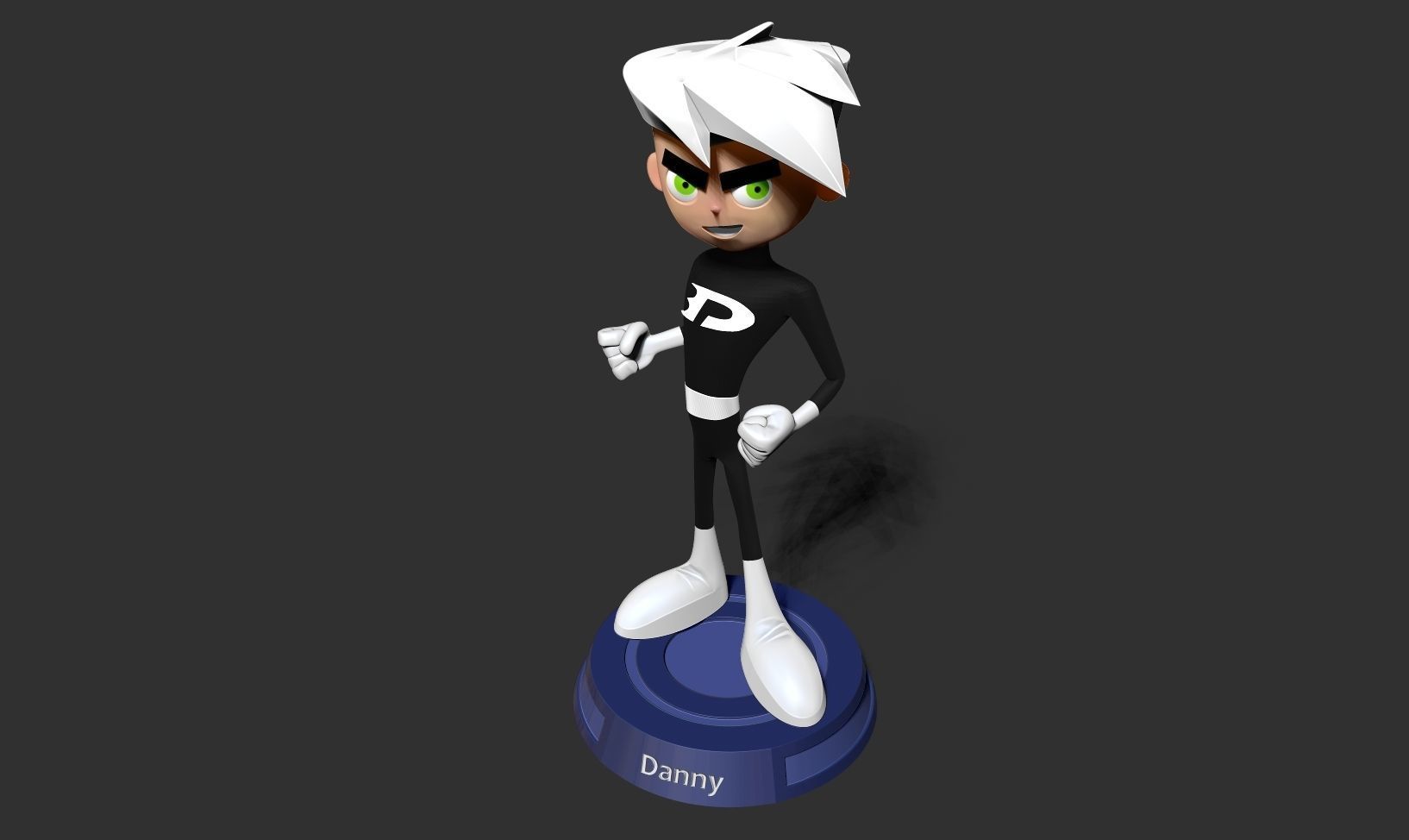 Danny Phantom Fanart 3D print model_6