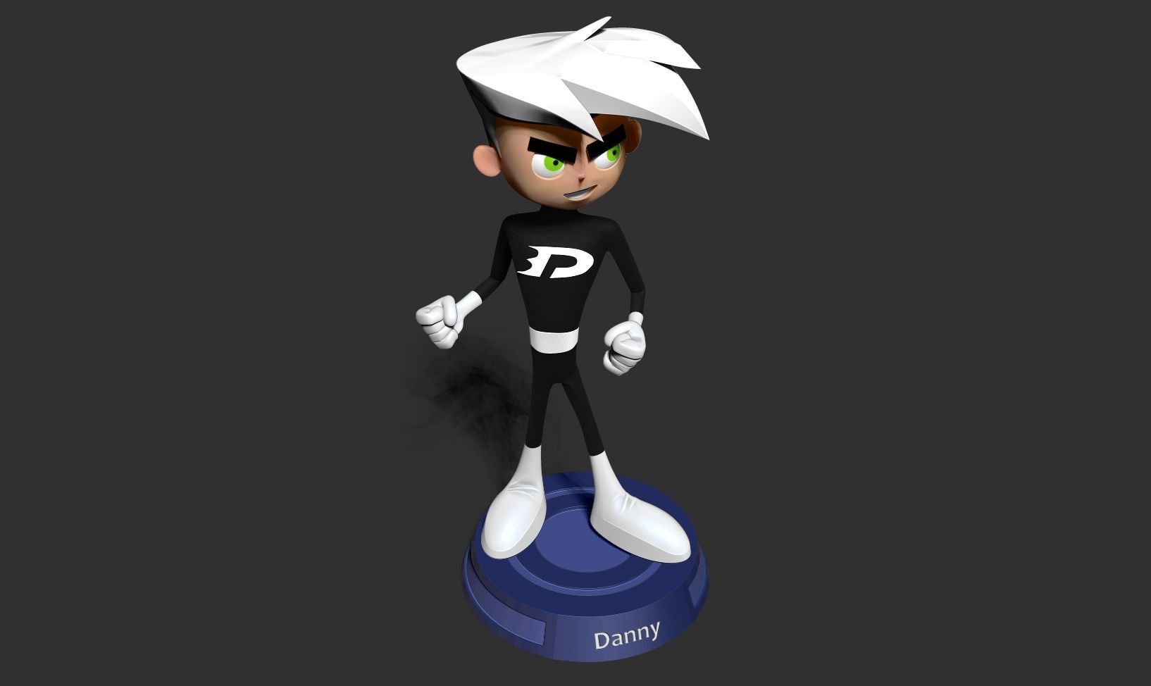 Danny Phantom Fanart 3D print model_14