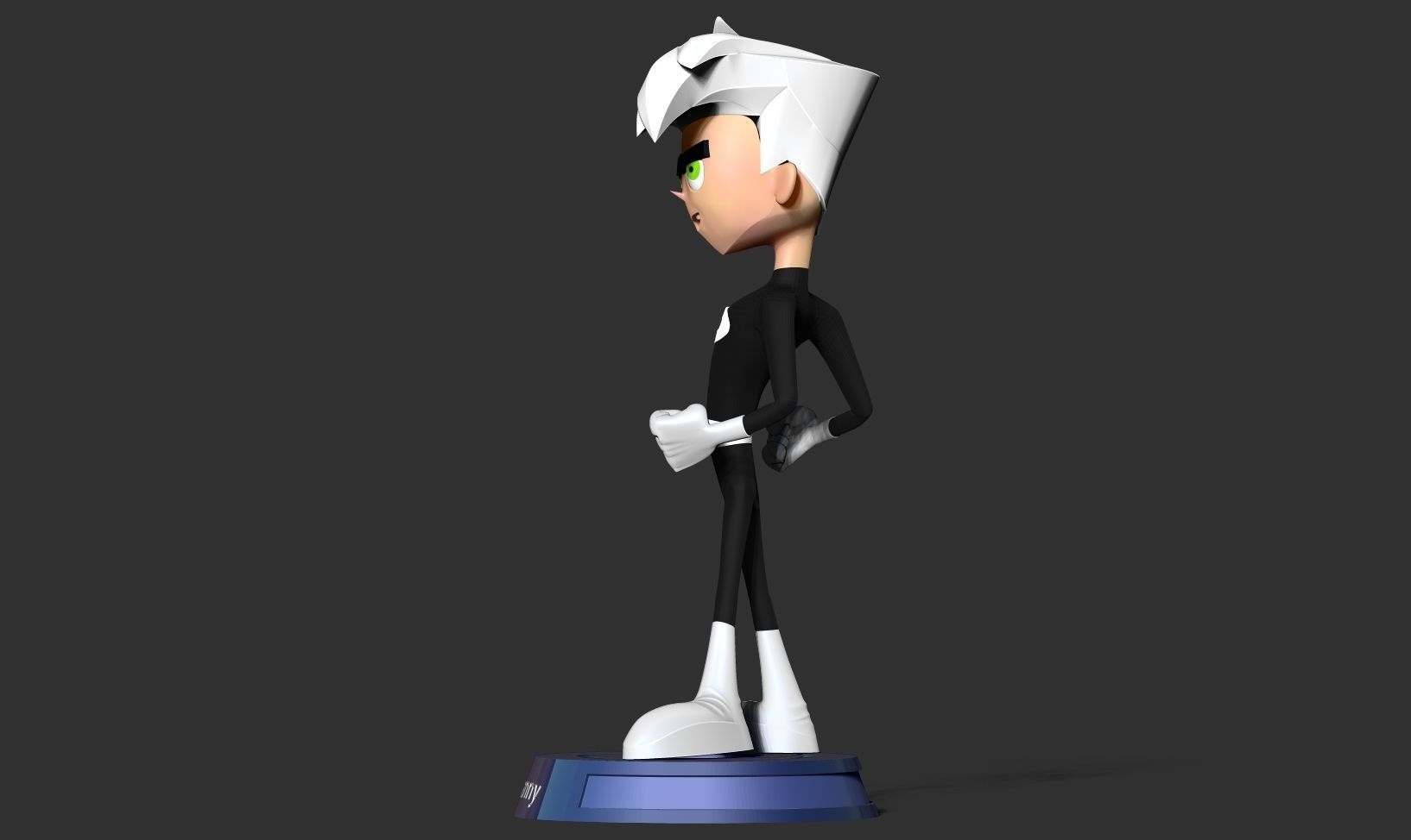 Danny Phantom Fanart 3D print model_11