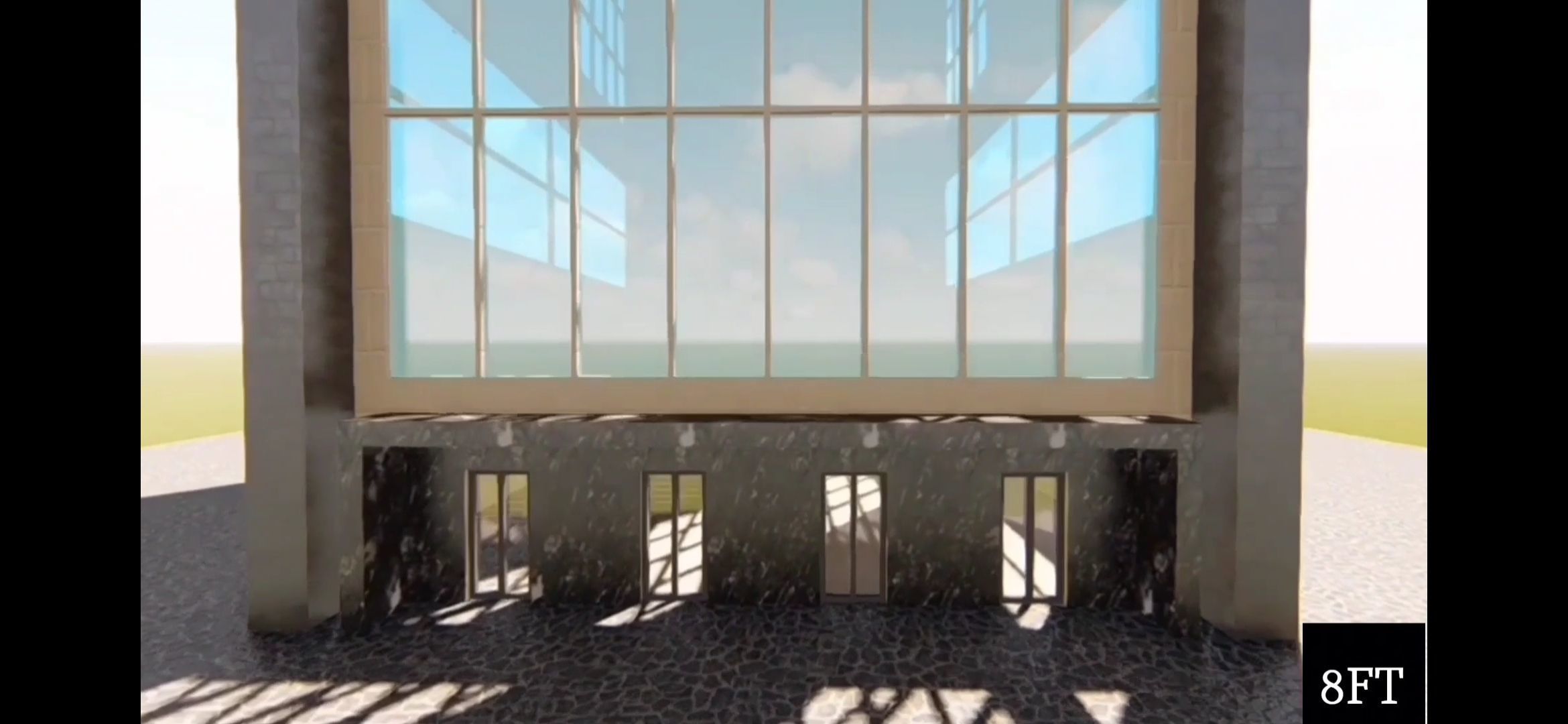 Modern Luxurious Sky Scrapper  3D model_3