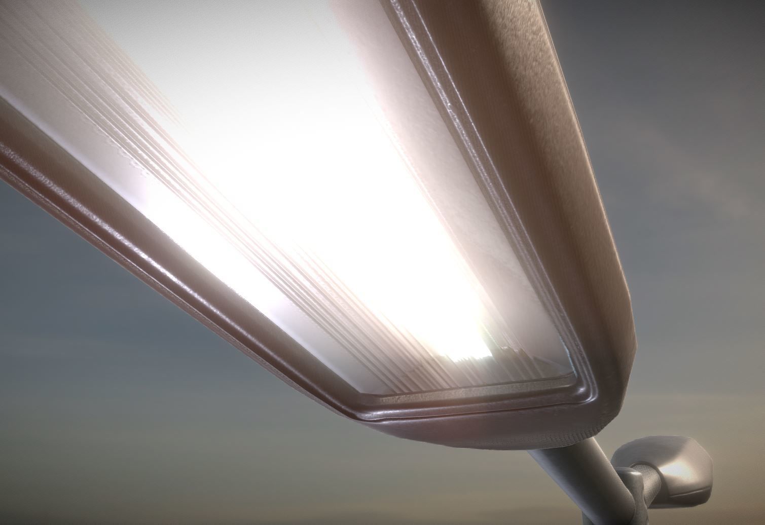 Street-Light 11 Pole-2 Version-4 Low-poly 3D model_1