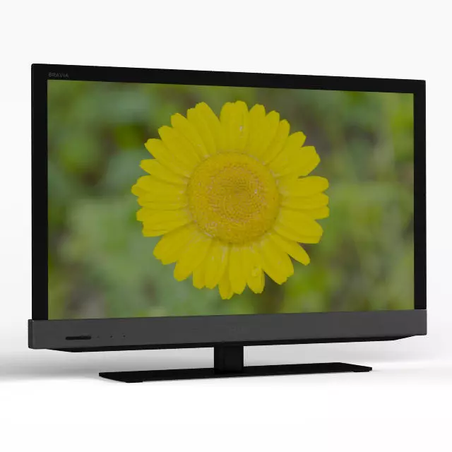 Tv sony 3D model_0