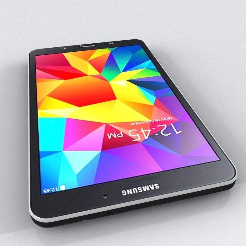 Samsung Galaxy Tab 4 8 0 black 3D model_6