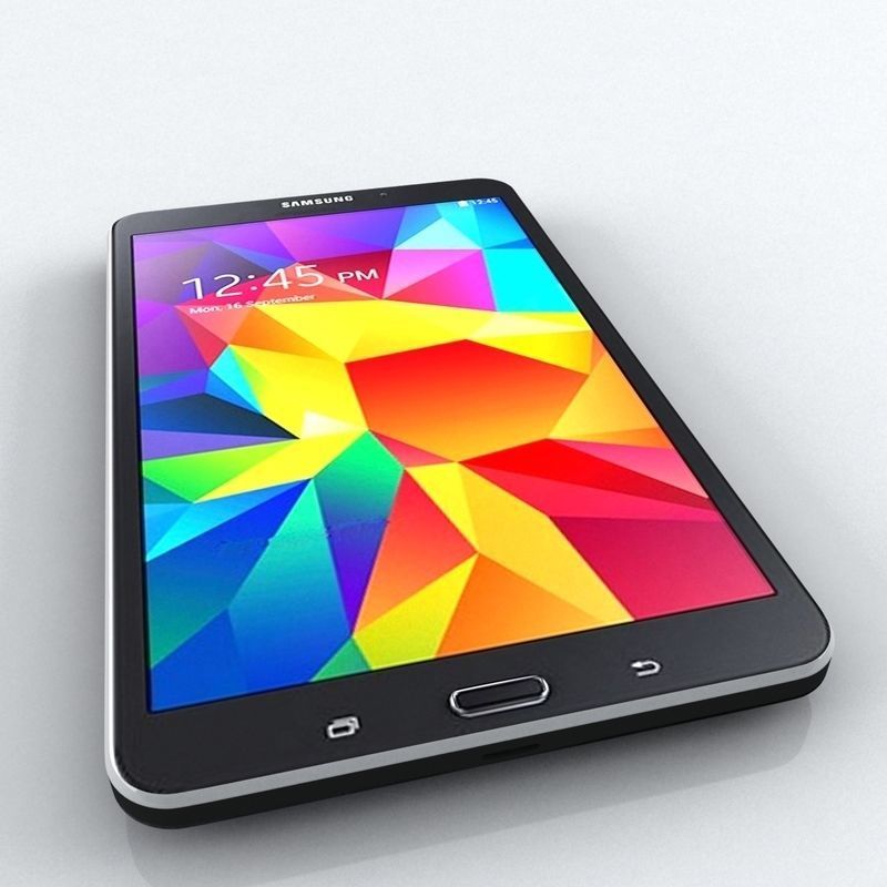 Samsung Galaxy Tab 4 8 0 black 3D model_2