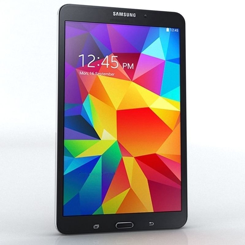 Samsung Galaxy Tab 4 8 0 black 3D model_1
