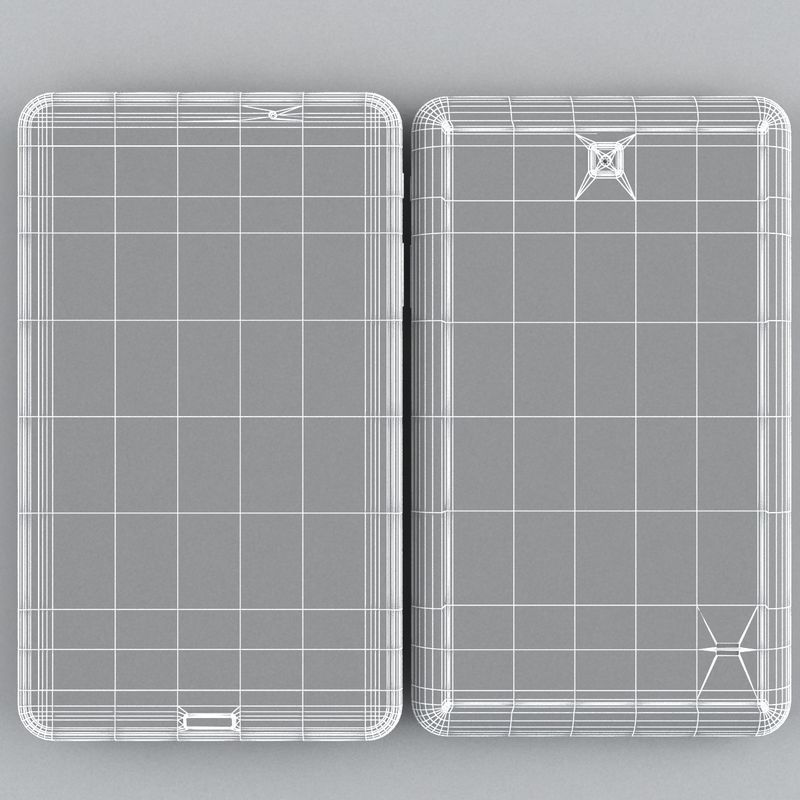 Samsung Galaxy Tab 4 8 0 black 3D model_11