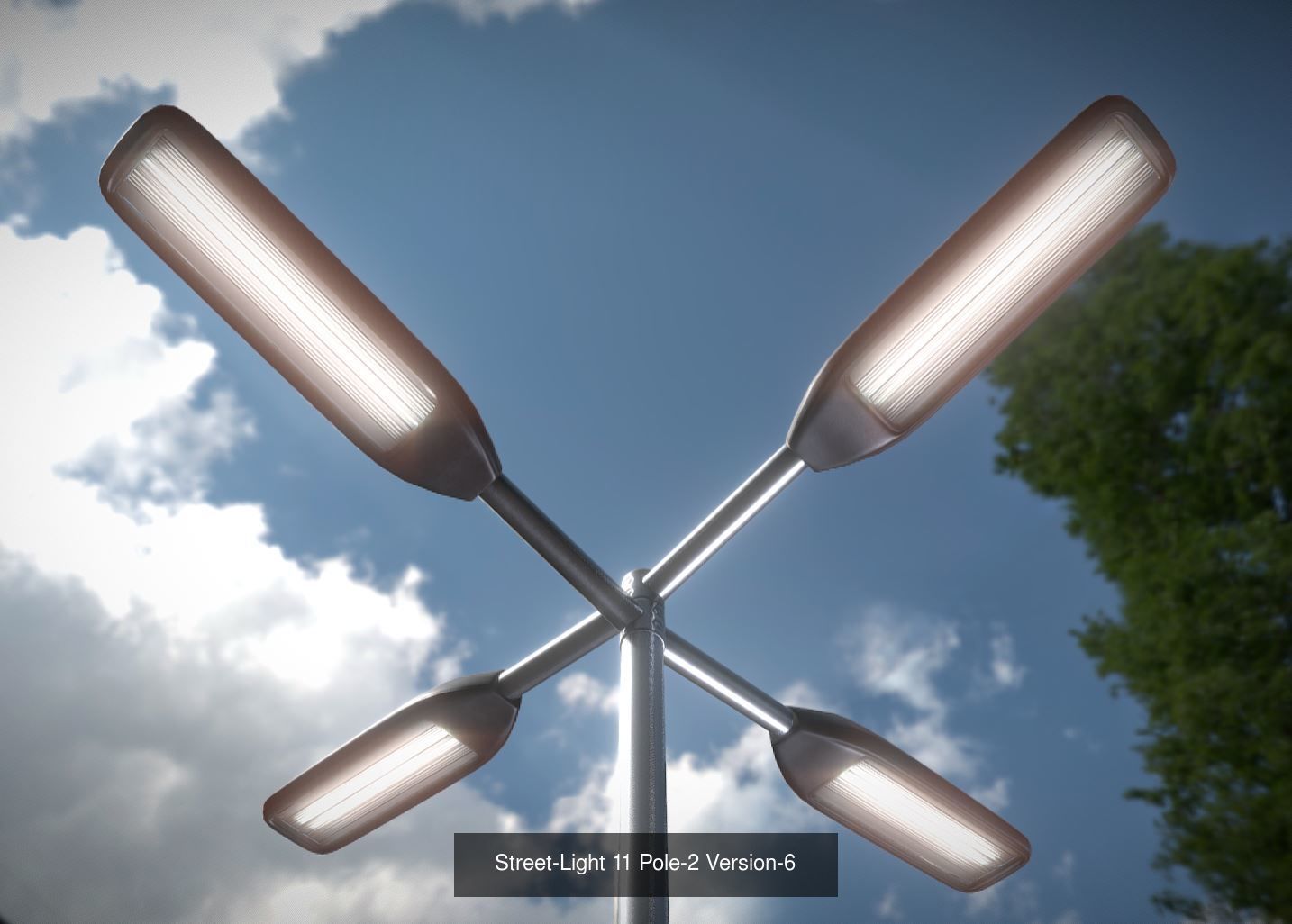 Street-Light 11 3D Model Collection_2