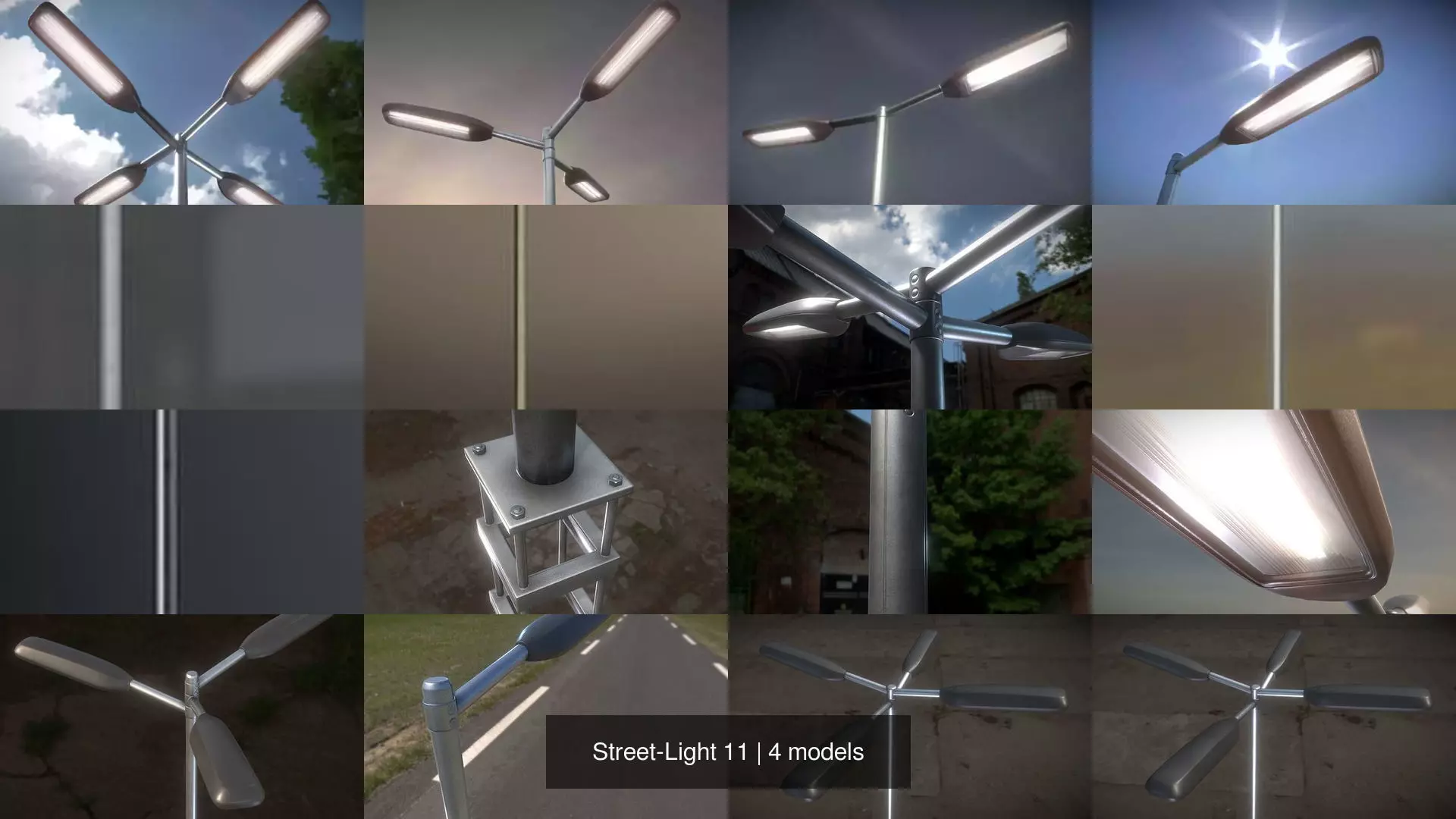 Street-Light 11 3D Model Collection_1