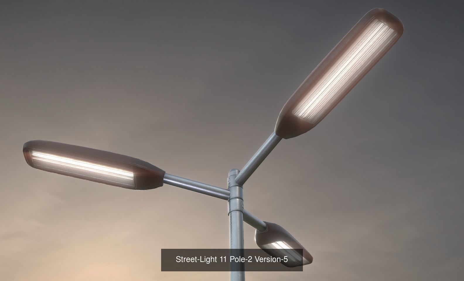 Street-Light 11 3D Model Collection_3