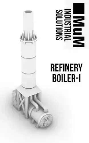 Refinery Boiler I 3D print model