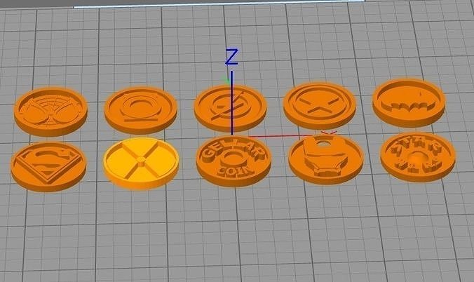 trolly coins 3D print model
