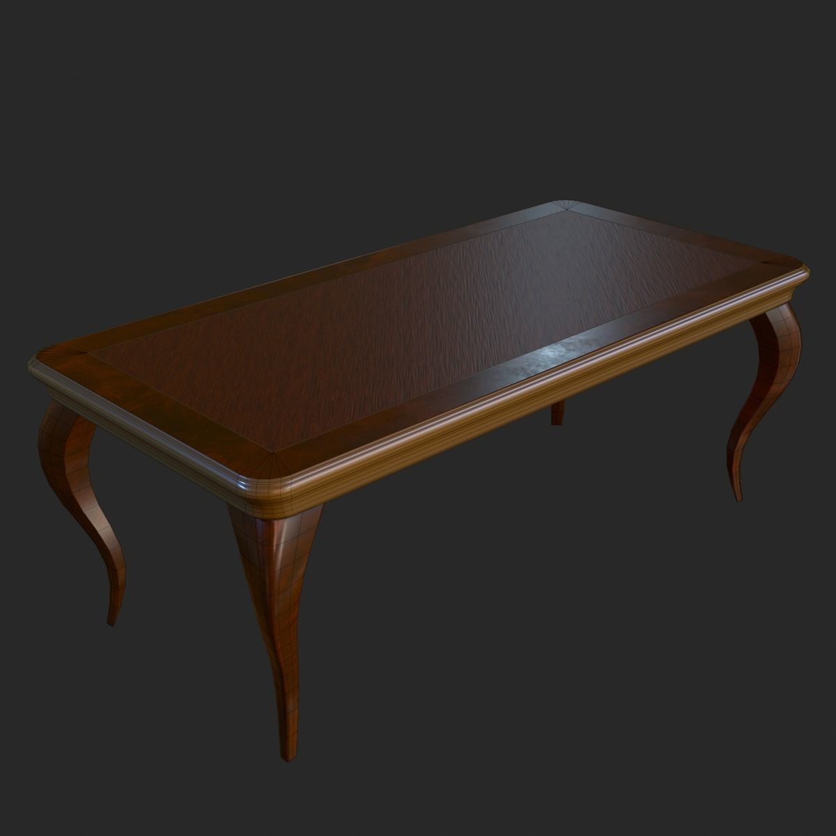 Old Vintage Furniture Mega Pack Low-poly 3D model_61