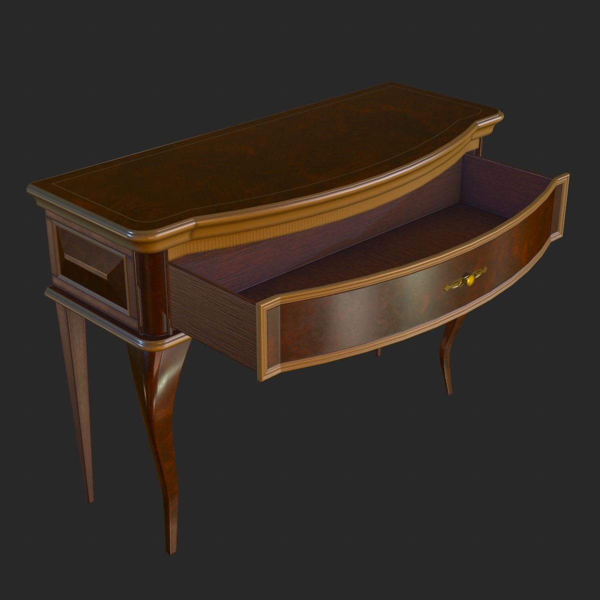 Old Vintage Furniture Mega Pack Low-poly 3D model_71