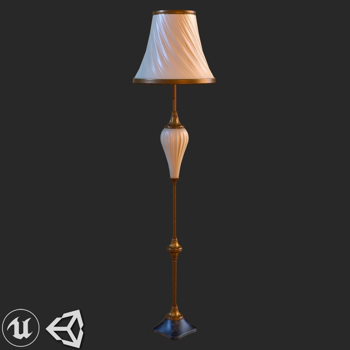 Old Vintage Furniture Mega Pack Low-poly 3D model_21