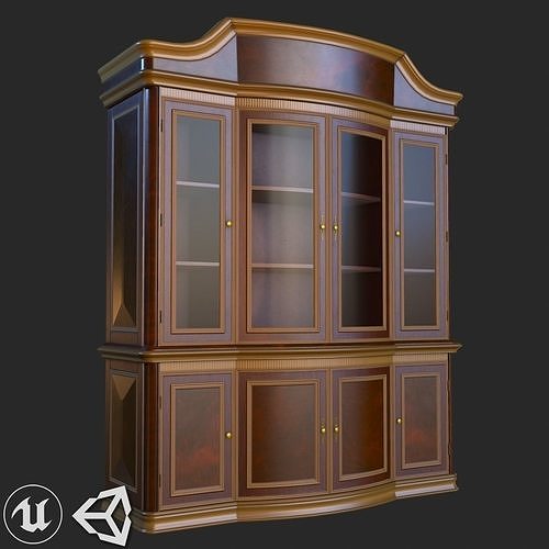 Old Vintage Furniture Mega Pack Low-poly 3D model 3