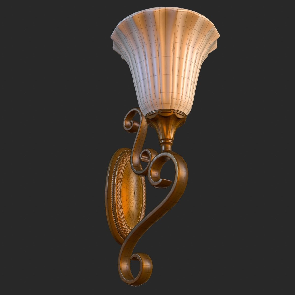 Old Vintage Furniture Mega Pack Low-poly 3D model_31