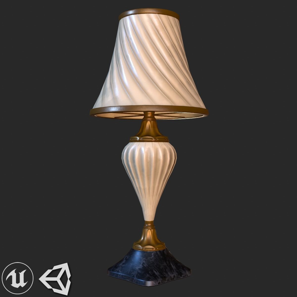 Old Vintage Furniture Mega Pack Low-poly 3D model_13