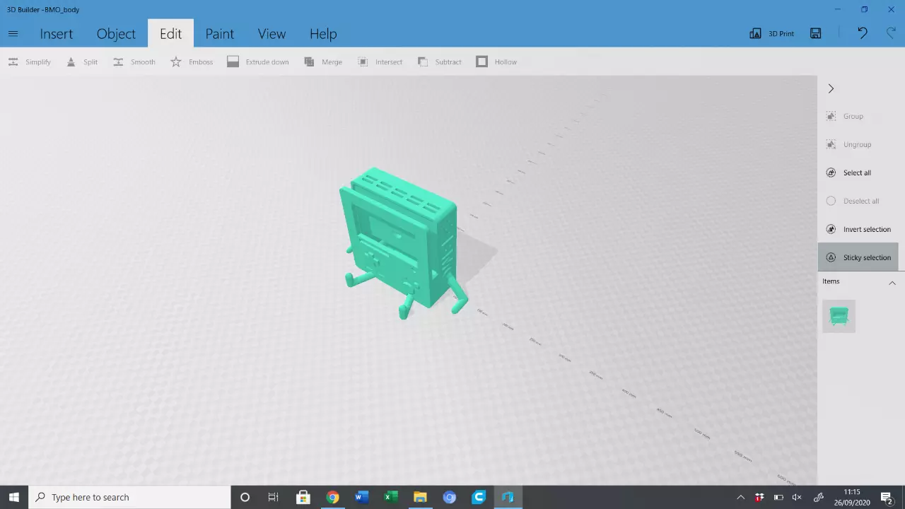 Adventure Time BMO Nintendo Switch stand 3D print model