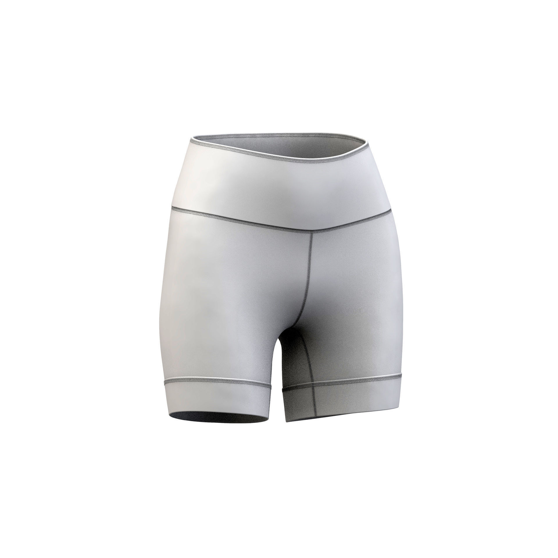 Women shorts pants Marvelous Designer with UV map 3D model_1