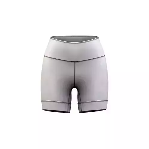 Women shorts pants Marvelous Designer with UV map 3D model