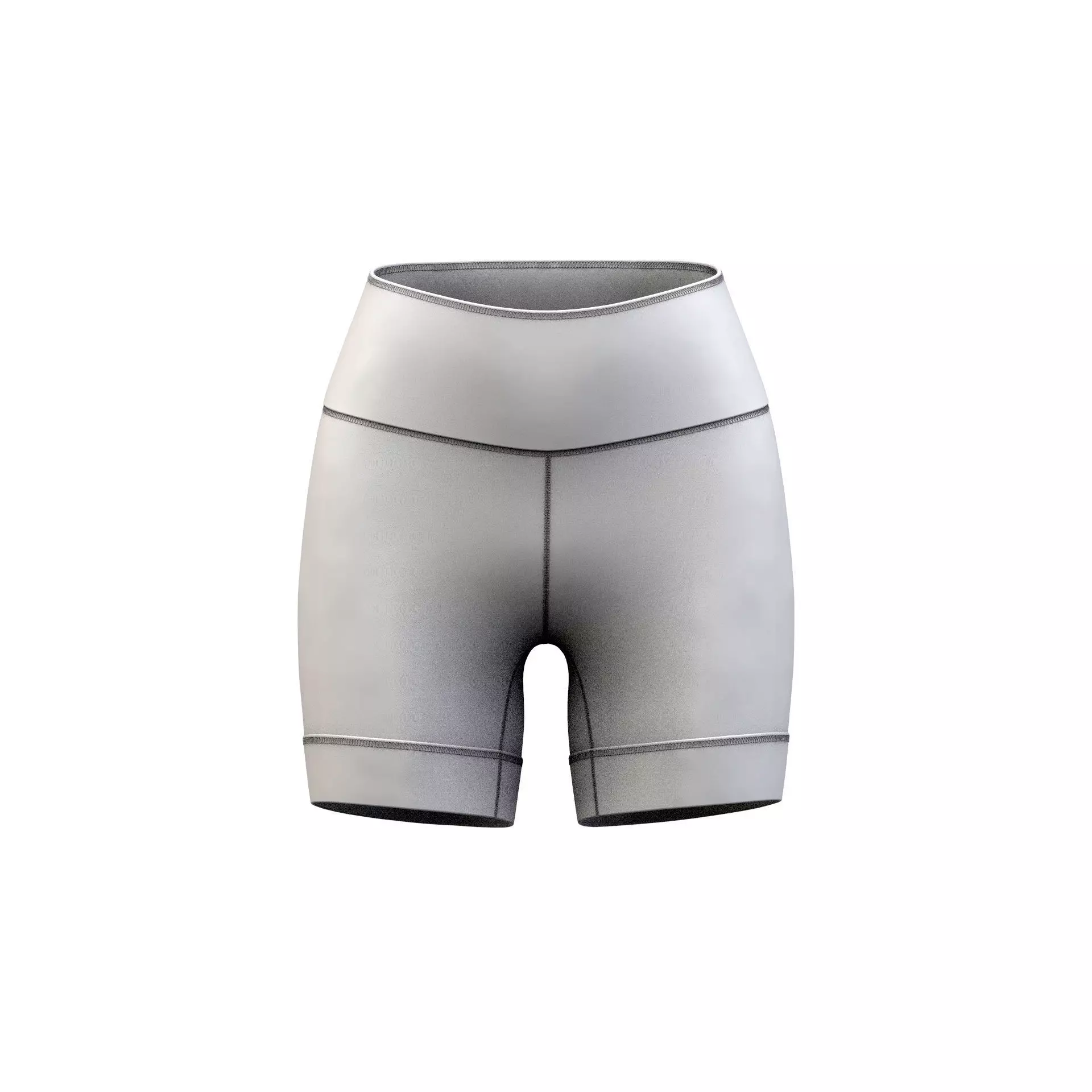 Women shorts pants Marvelous Designer with UV map 3D model_0