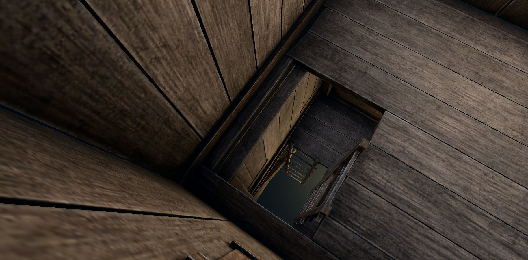 Medieval Wooden Windmill PBR  Low-poly 3D model_12