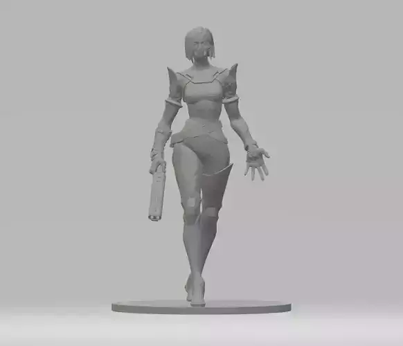 Valorant Viper 3D file STL