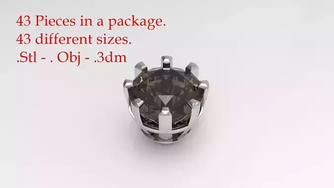 Jewelry Prong Head Set Package 044