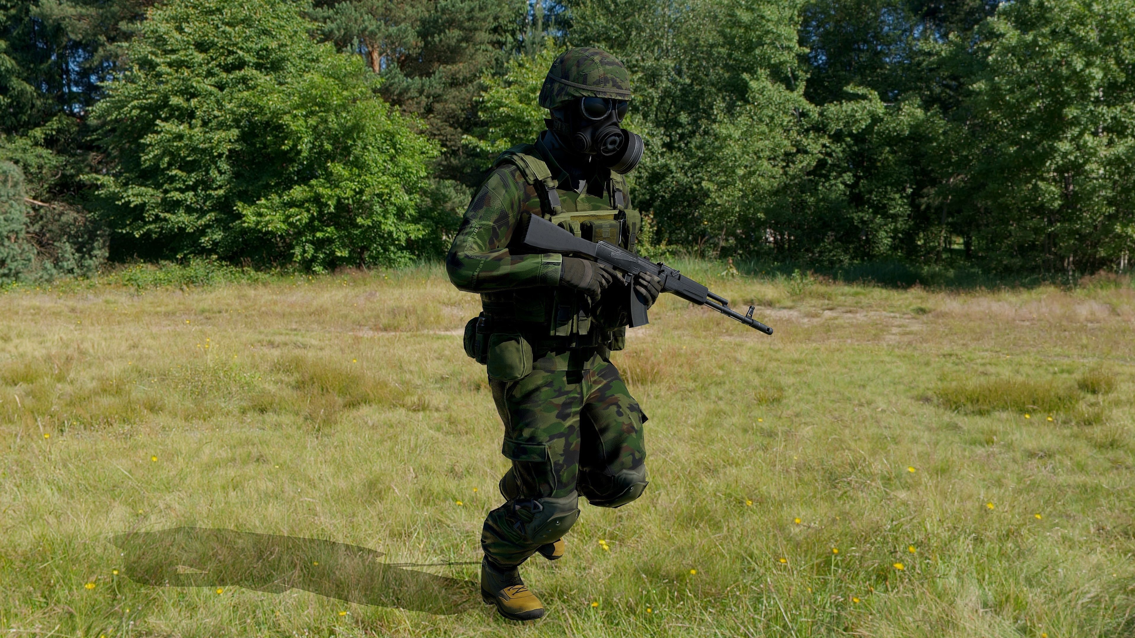 SpecOps Low-poly 3D model_7