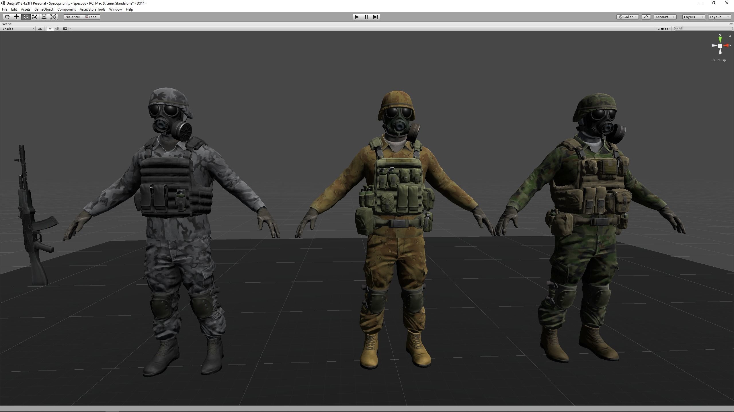 SpecOps Low-poly 3D model_12