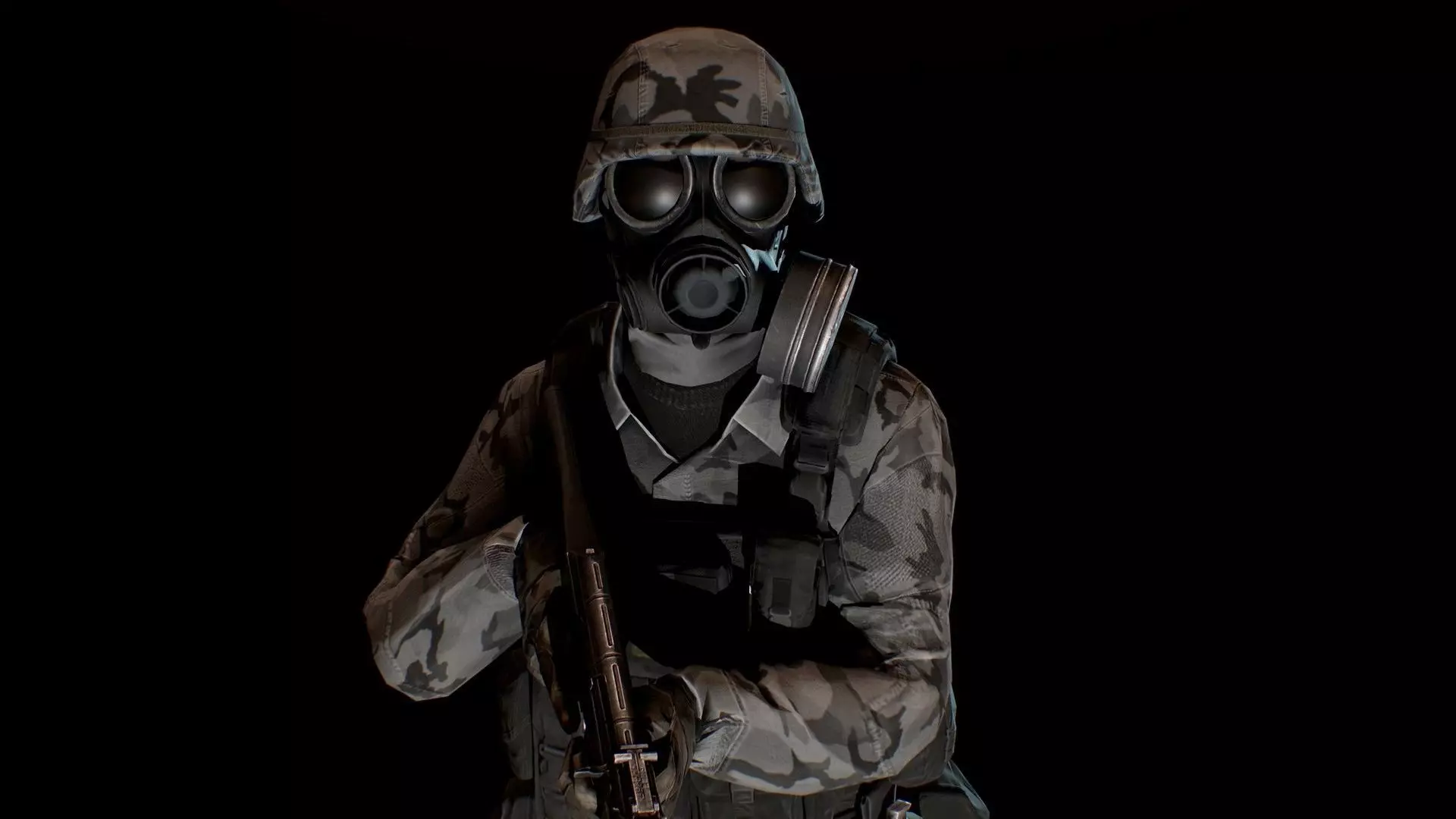 SpecOps Low-poly 3D model_0