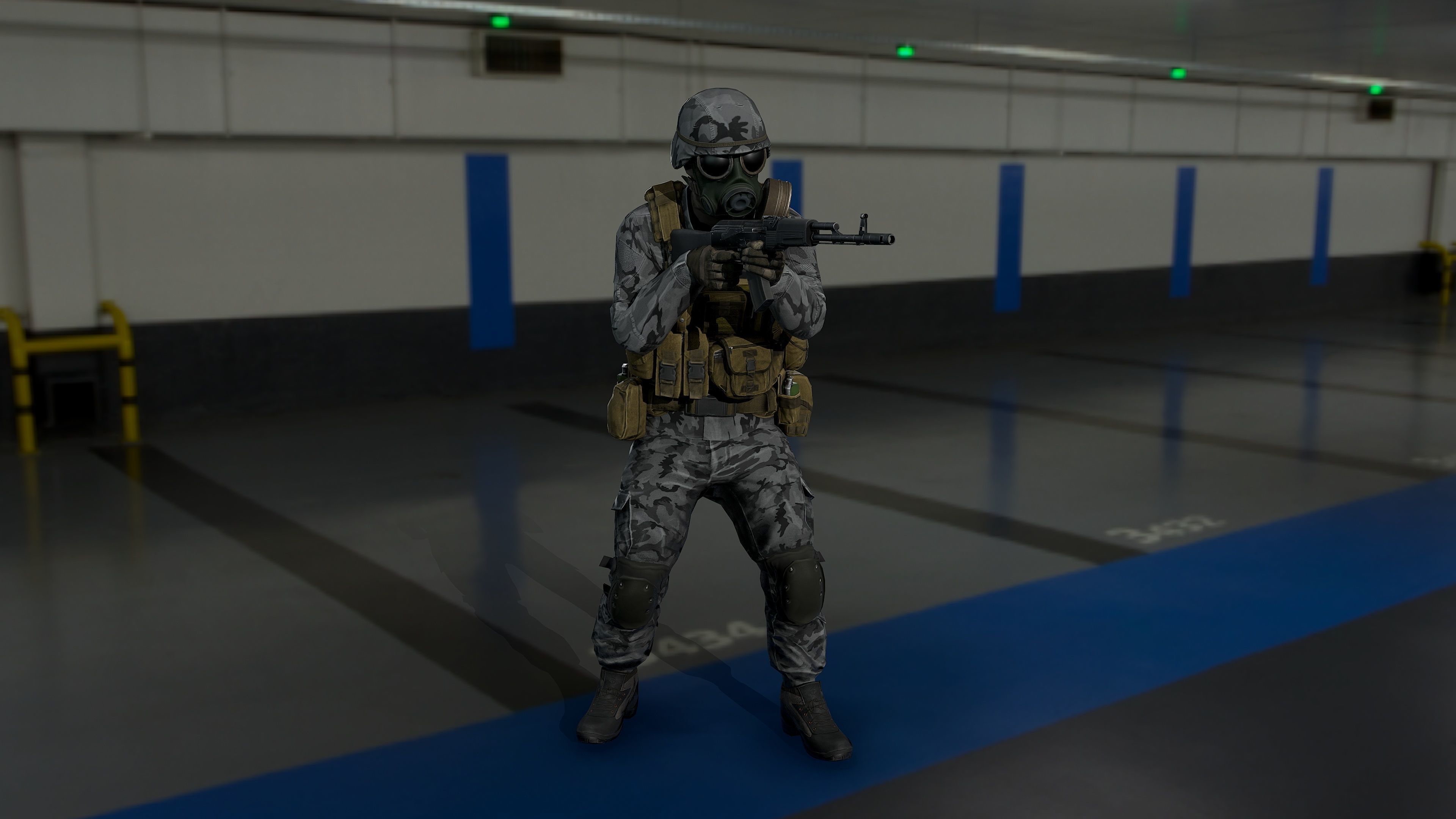 SpecOps Low-poly 3D model_6