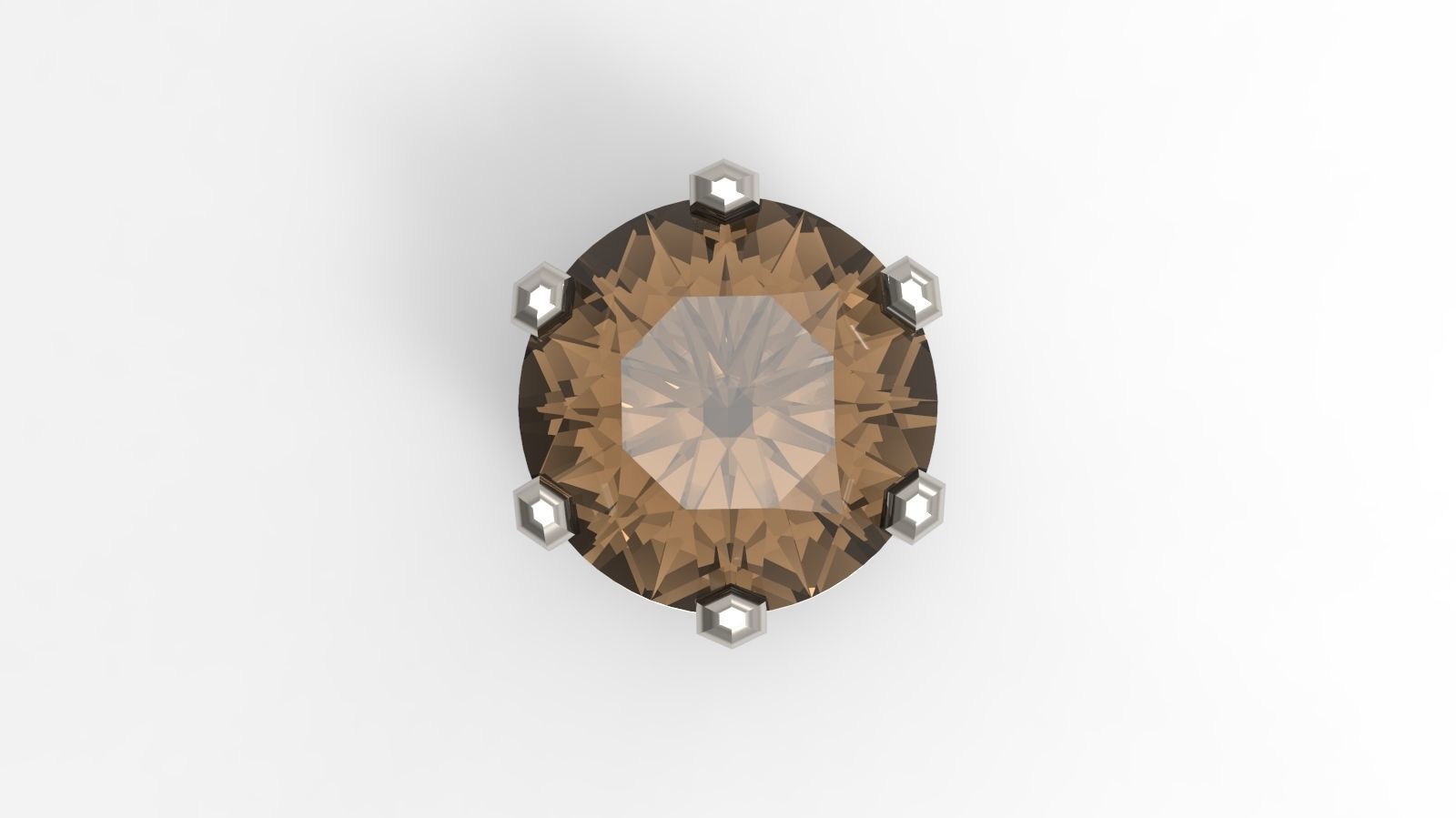 Jewelry Prong Head Set Package 046 3D print model_4