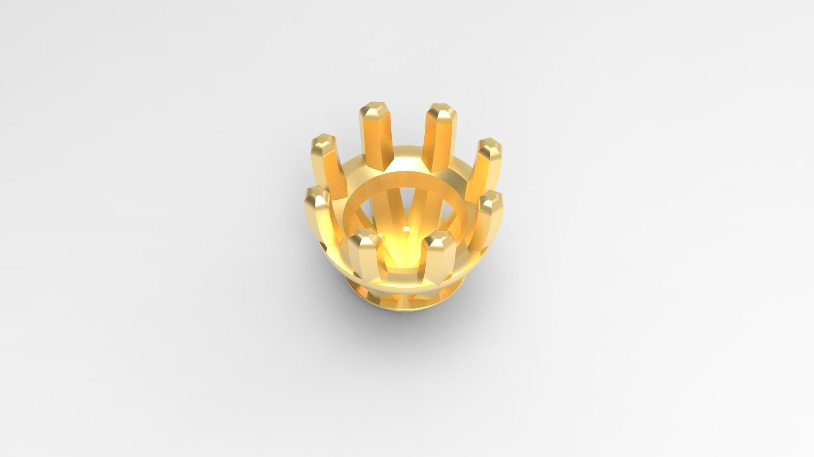 Jewelry Prong Head Set Package 047 3D print model_6