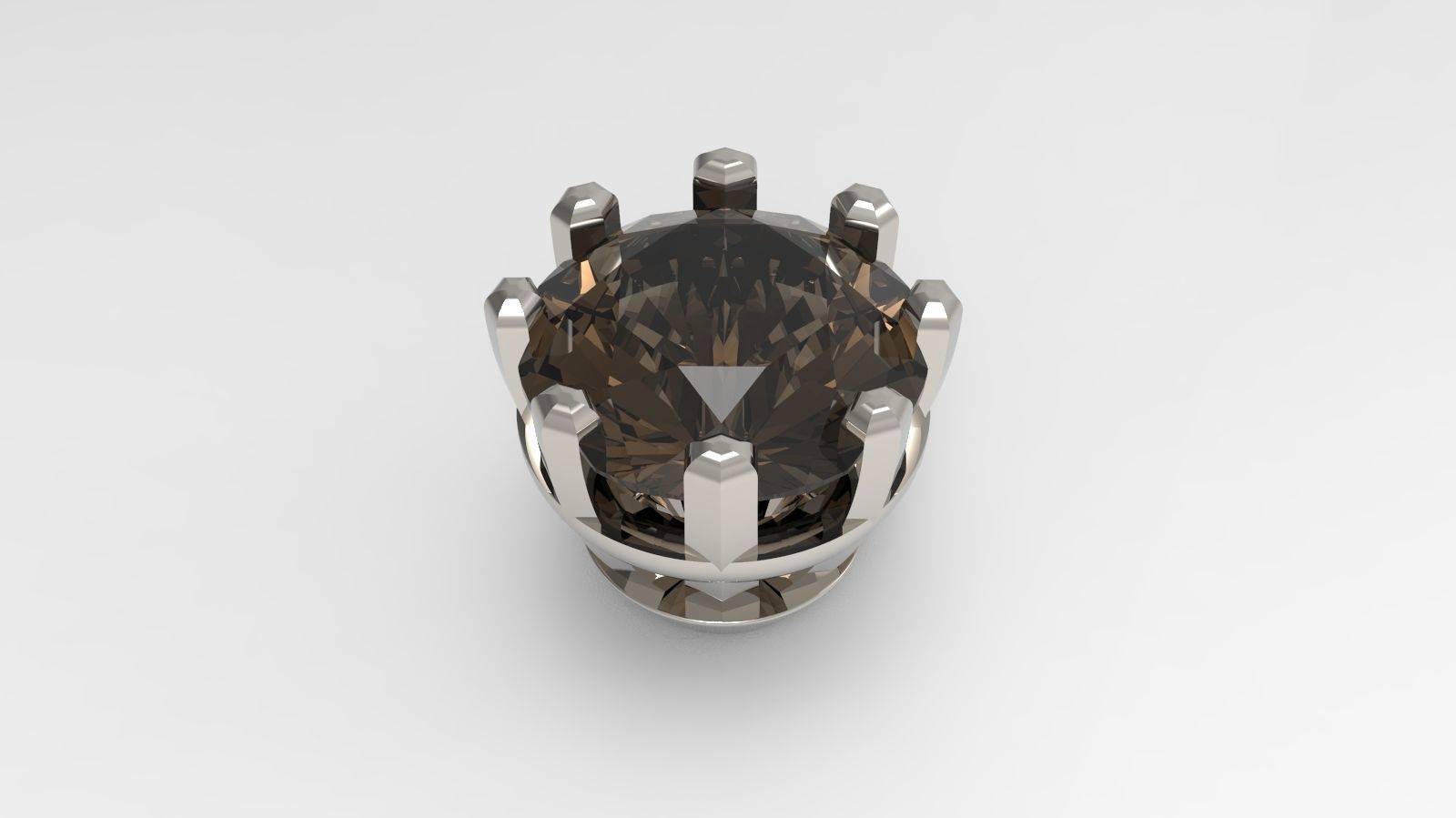 Jewelry Prong Head Set Package 047 3D print model_1