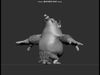 Green Ogre Low-poly 3D model_1