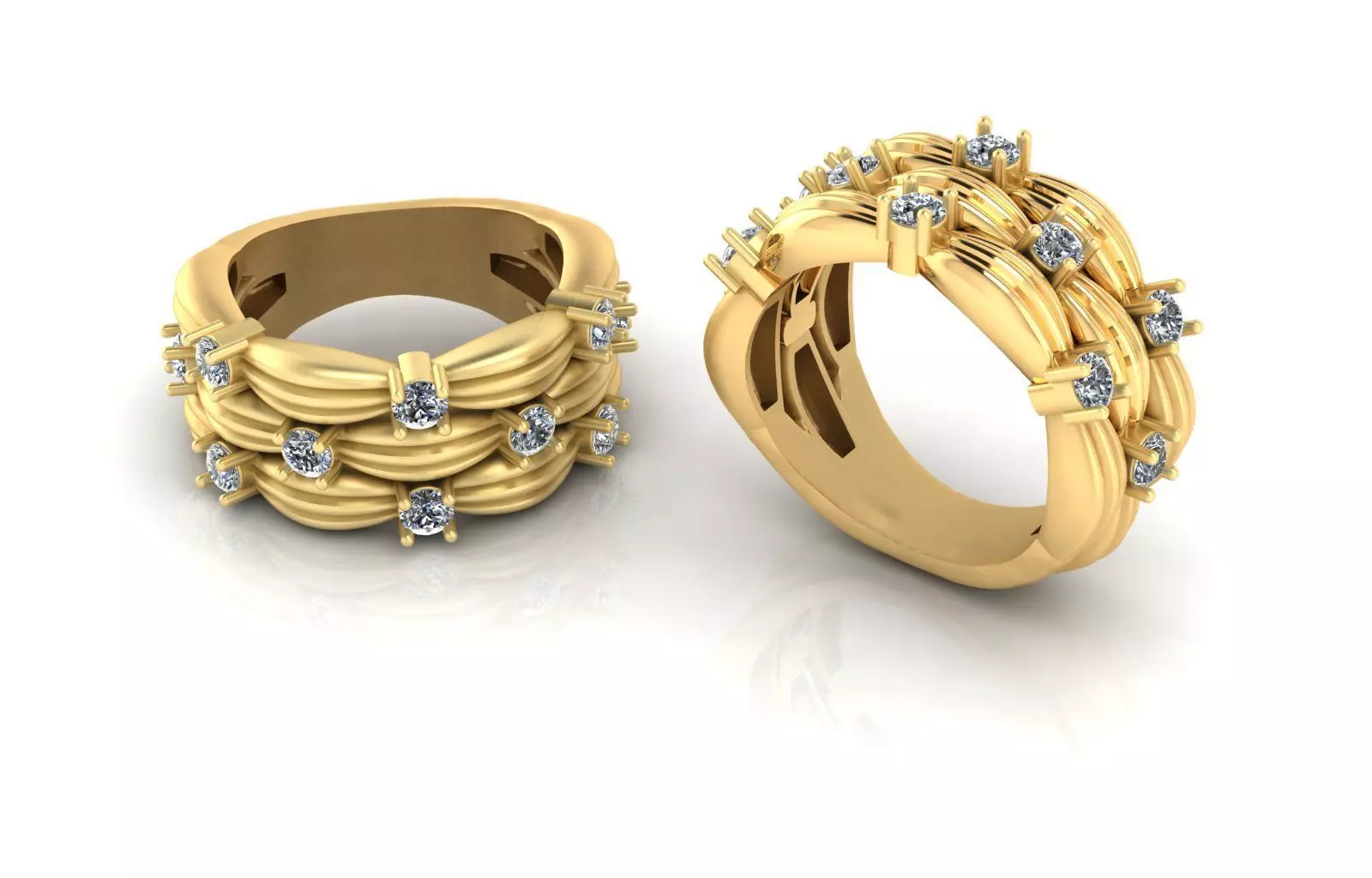 Tiffany Ring 3D print model