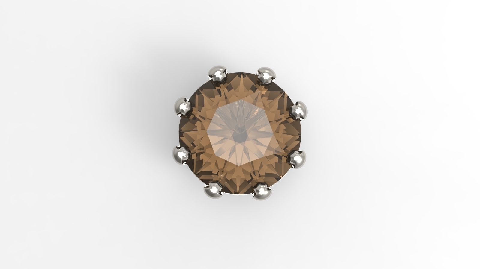 Jewelry Prong Head Set Package 050 3D print model_3