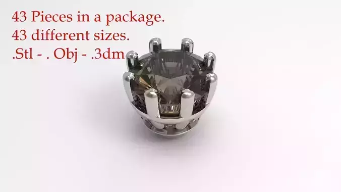 Jewelry Prong Head Set Package 050