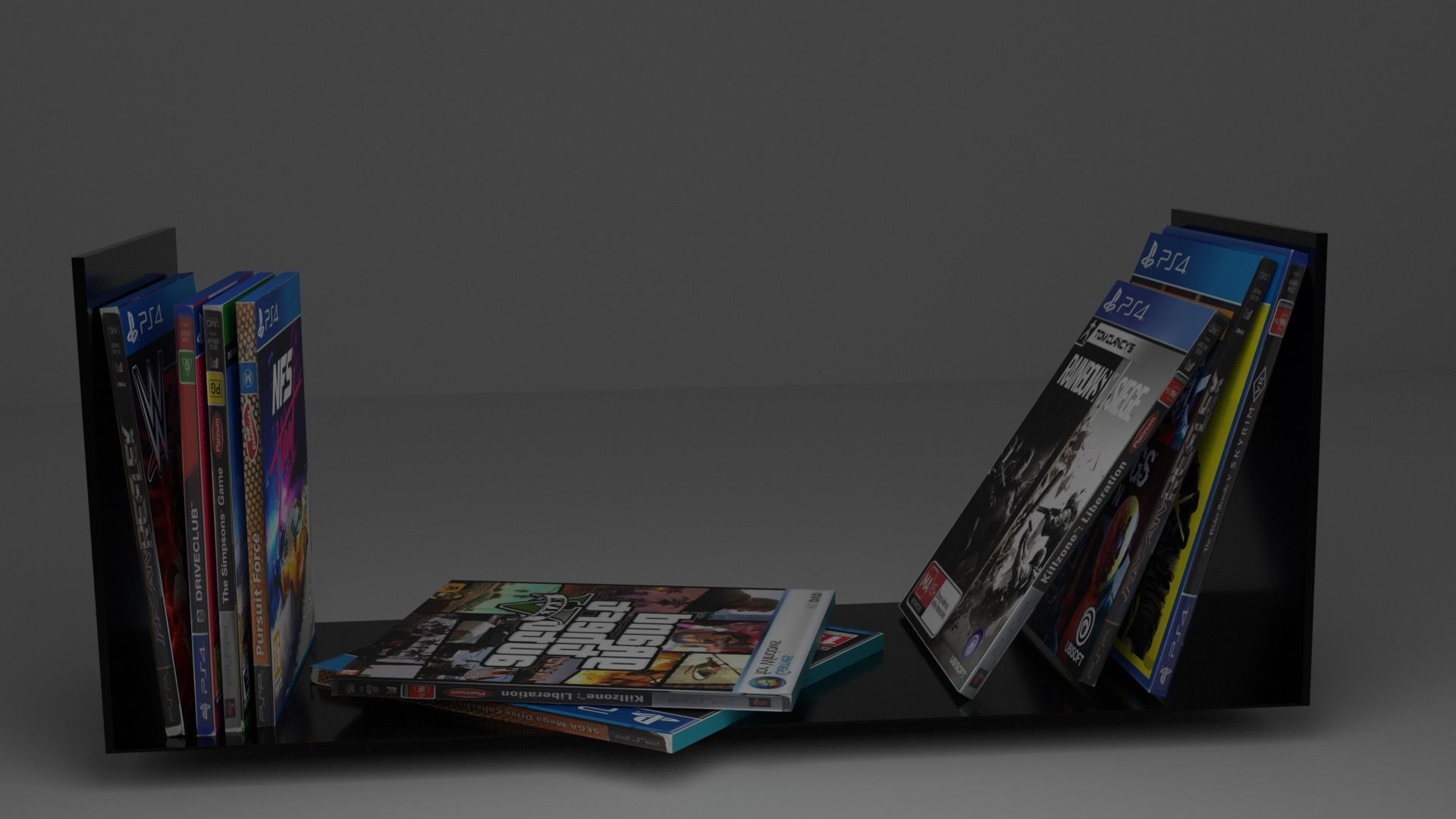 CD stand  Free 3D model_1