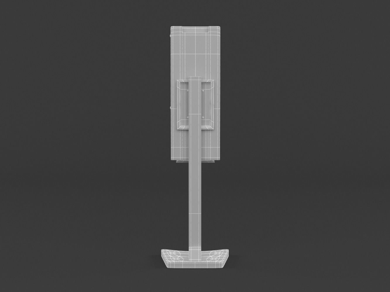 Hand Sanitizer Dispenser 3D model_9