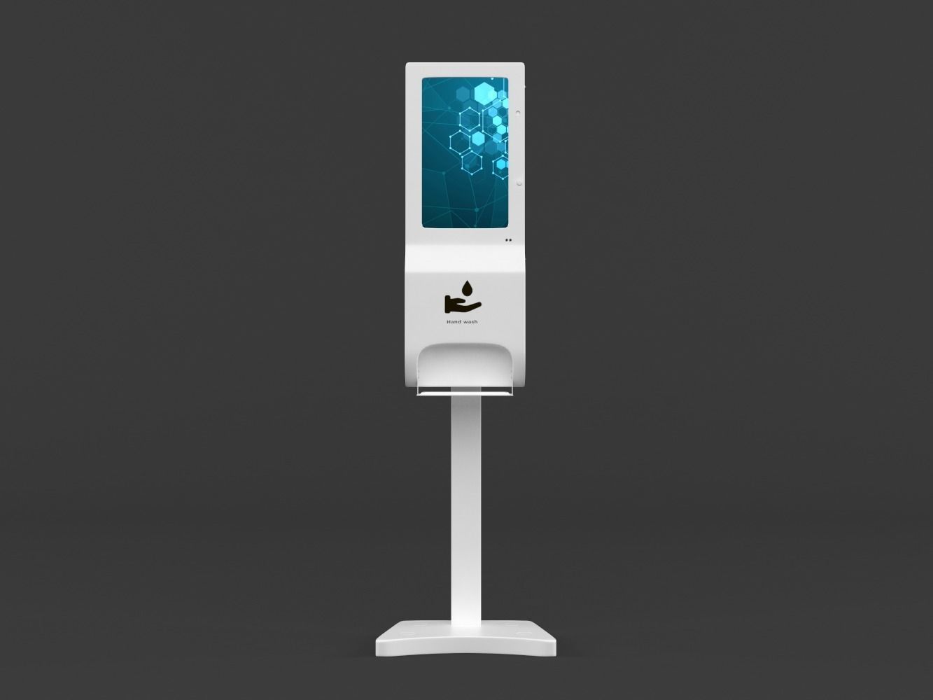 Hand Sanitizer Dispenser 3D model_1