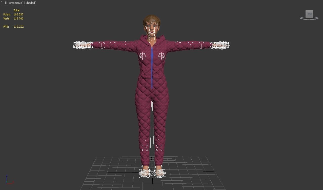 womens overalls 3D model_17