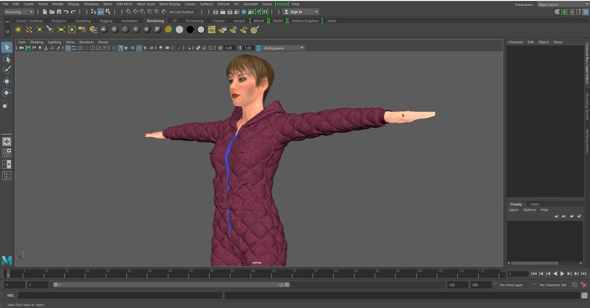 womens overalls 3D model_18